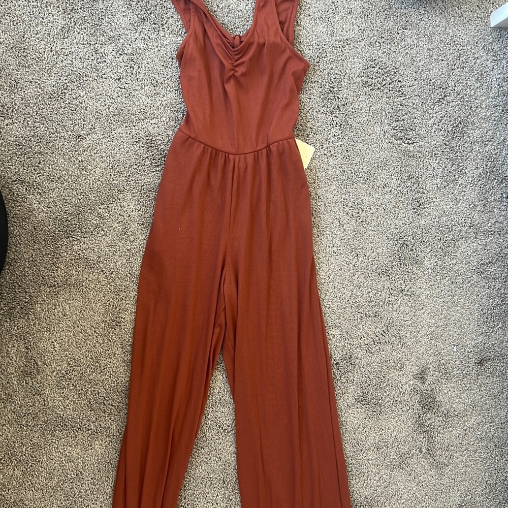 Super Cute Fall or Summer Long Pant Romper